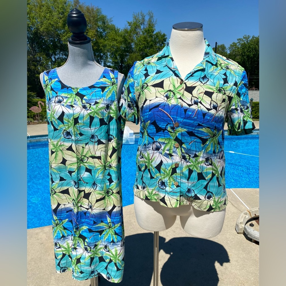 Kriss Kross 100% Silk 2 piece Size 16